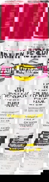 Rustproof Enamel Spray Paint: Regal Red, Gloss, 15 oz