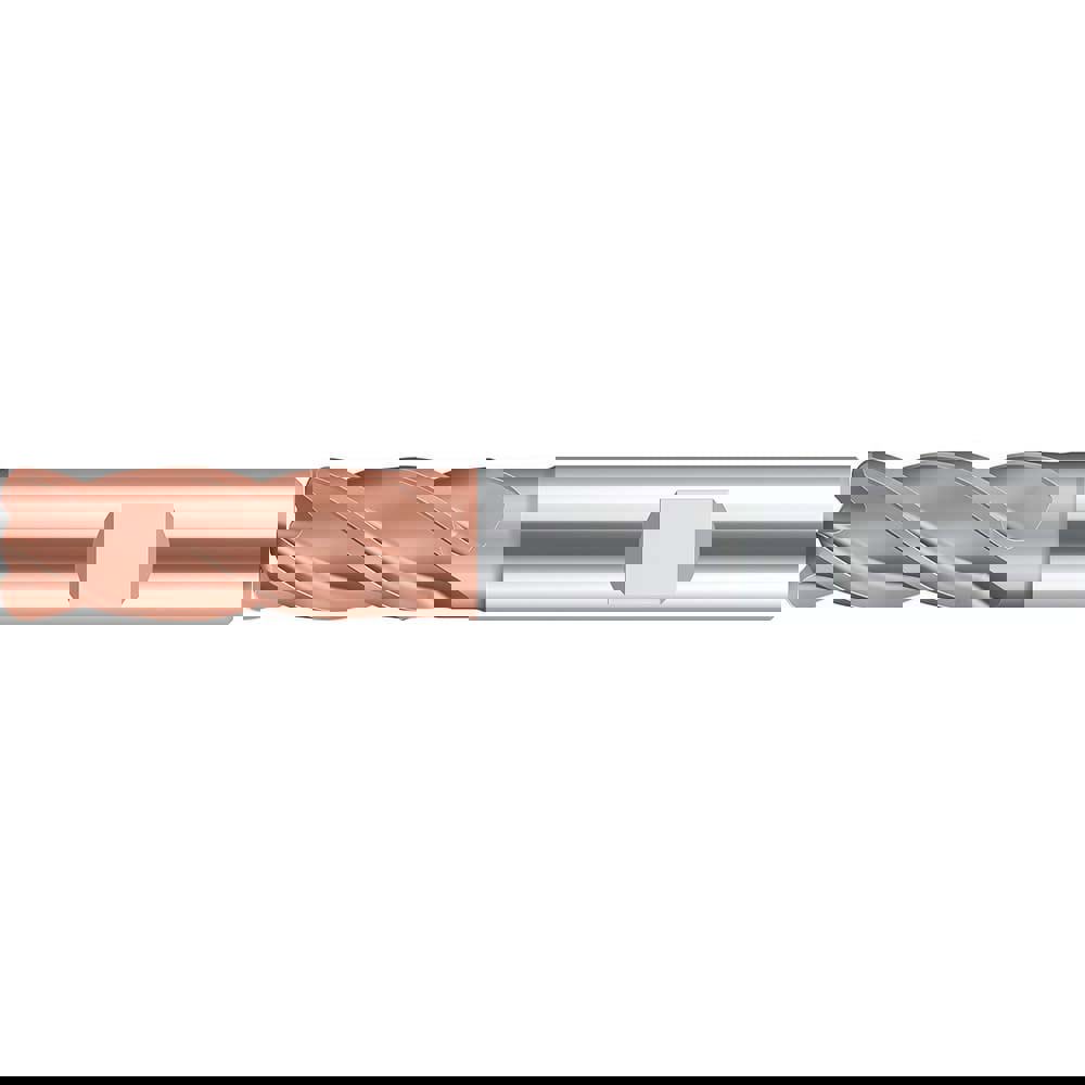 Corner Radius End Mill Head: 4 Flutes