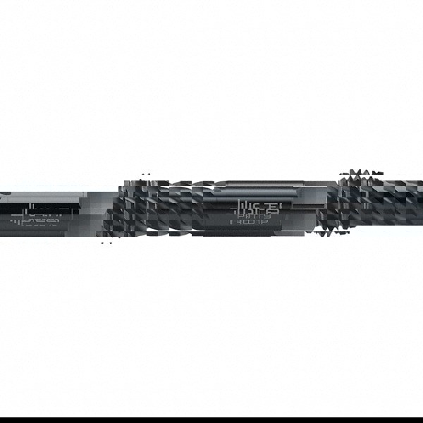 Spiral Flute Tap: 5/8-11 UNC, 4 Flutes, Semi-Bottoming, 2BX Class of Fit, High Speed Steel, Oxide Coated