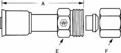 Hydraulic Hose Flareless Tube Rigid: 7/8-14