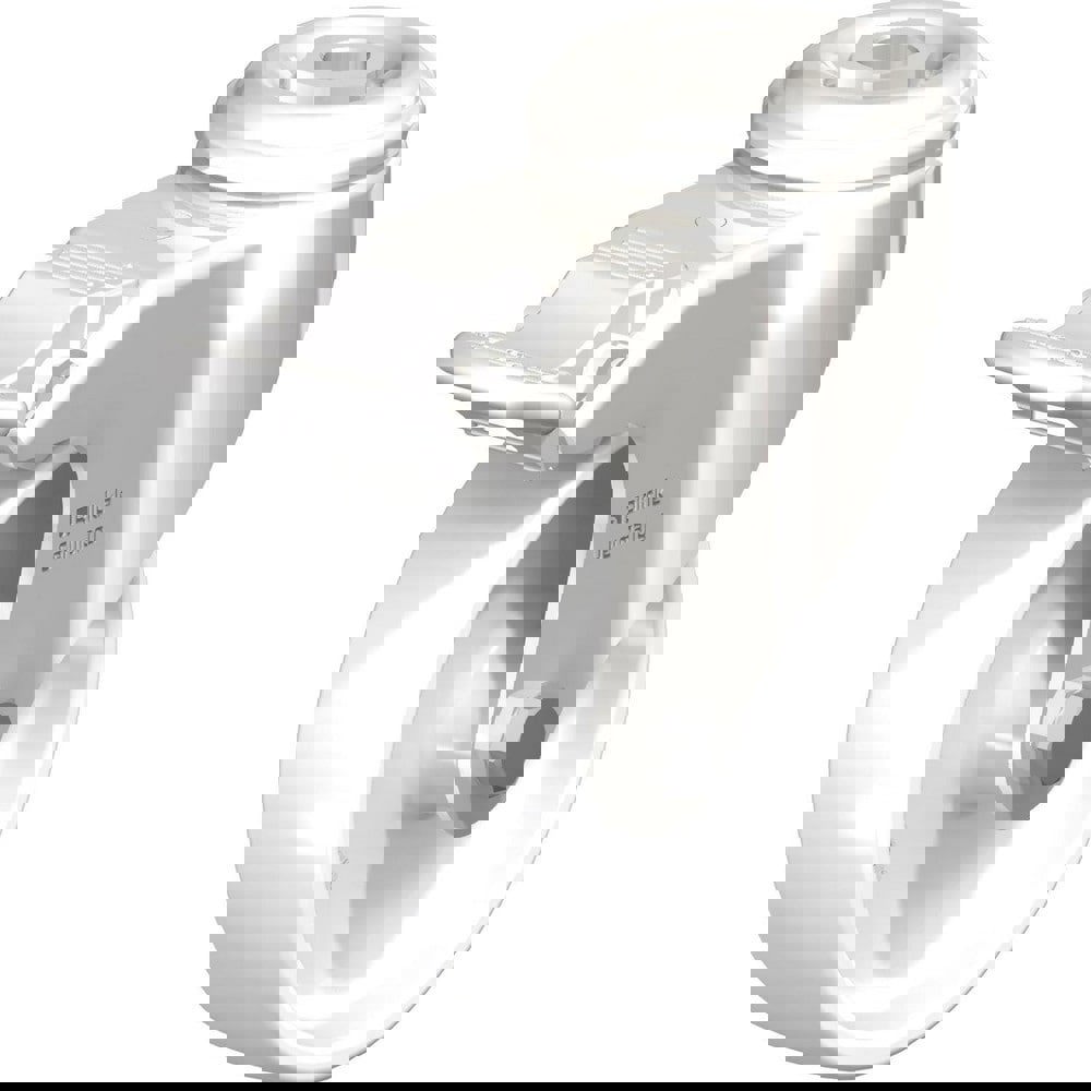 Standard Casters; Mount: Hollow Kingpin ; Caster Type: Swivel w/Brake ; Brake Type: Total-Lock Brake ; Bearing Type: Plain Bore ; Style: Plain Bore ; Wheel Diameter (Inch): 4