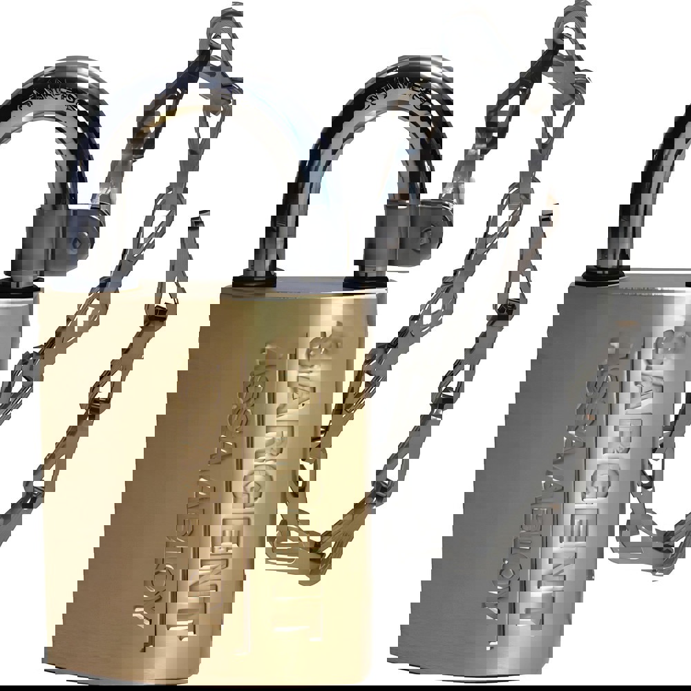 Padlocks; Key Type: Keyed Different ; Shackle Type: Extended Shackle ; Body Material: Brass ; Shackle Material: Stainless Steel ; Shackle Clearance: 1 (Inch); Shackle Width: 2in (Inch)