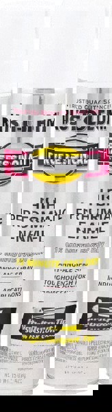 Spray Paint: White, Flat, Rustproof Enamel