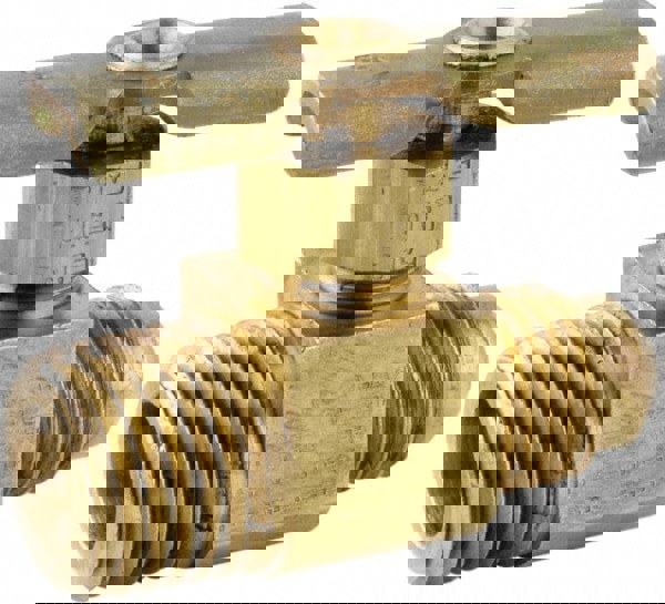 Needle Valve: Straight, 1/4 x 1/4