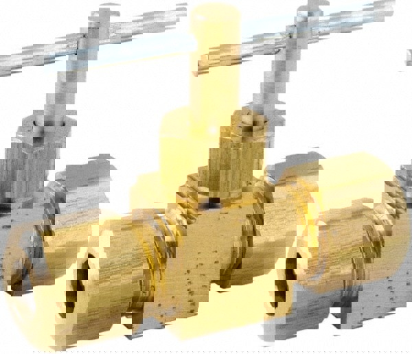 Needle Valve: Straight, 1/4 x 1/4