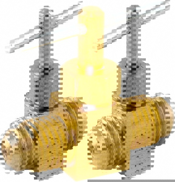 Needle Valve: Straight, 1/4 x 1/4