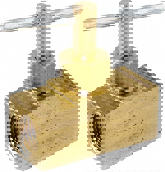 Needle Valve: Straight, 1/8