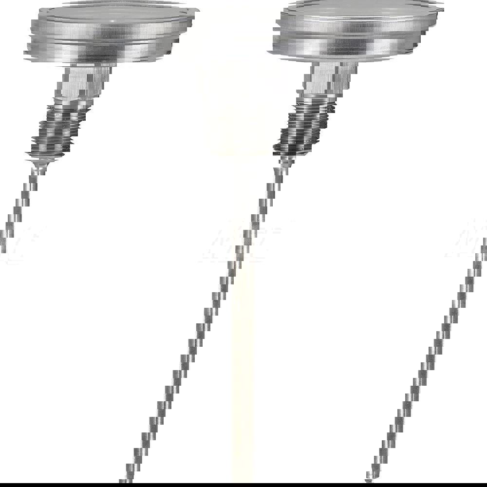 Bimetal Dial Thermometer: 200 to 1,000 &deg; F, 3