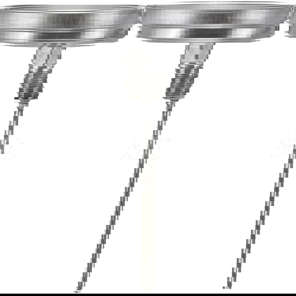 Bimetal Dial Thermometer: 200 to 1,000 &deg; F, 5