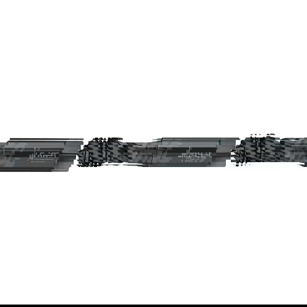 Spiral Flute Tap: M2.5 Metric, 3 Flutes, Semi-Bottoming, 6H Class of Fit, High Speed Steel-E, Vaporisiert Coated