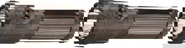 Handheld Flashlight: LED, 485 Lumens, 10 hr Max Run Time, Rechargeable Battery (Included), Max Beam Distance: 335 m