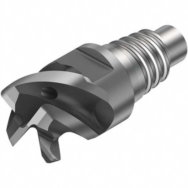 10mm Mill Diam, 6mm LOC, 6mm OAL, 4 Flute Square End Mill Head
