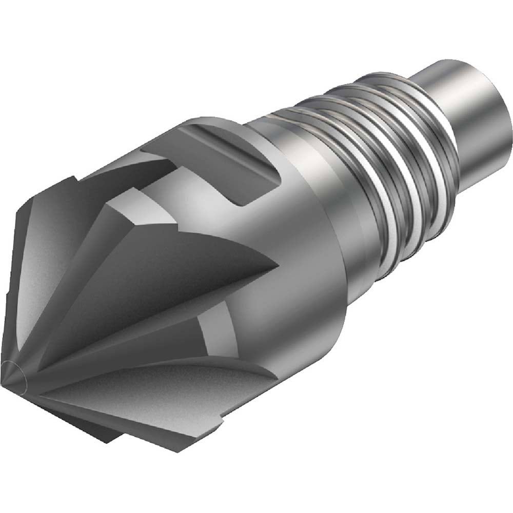 Corner Radius End Mill Head: 6 Flutes