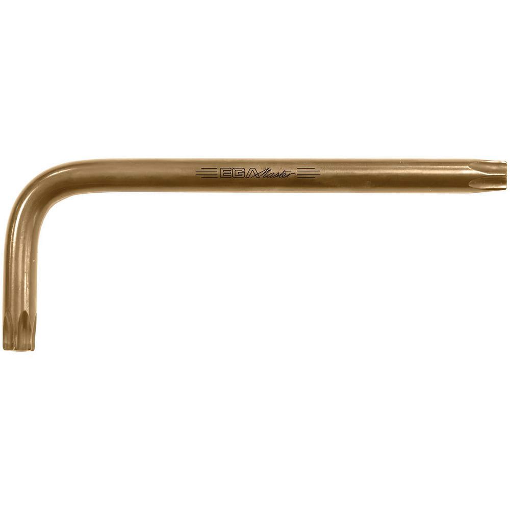 Torx Keys; End Type: Torx ; Torx Size: T15 ; Handle Type: L-Key ; Material: Copper Beryllium ; Overall Length (mm): 54.0000 ; Finish: Uncoated