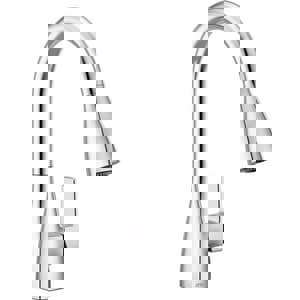 Single Handle Pull Down Kitchen Faucet in Chrome