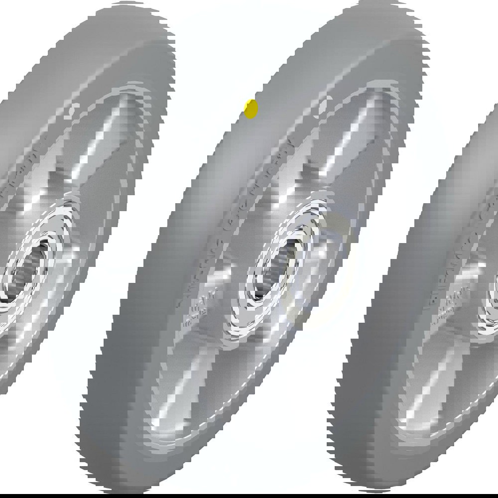 Caster Wheels; Wheel Type: Rigid; Swivel ; Wheel Diameter (Inch): 6-5/16 ; Bearing Type: Ball ; Wheel Width (Inch): 2 ; Wheel Core Material: Die-Cast Aluminium ; Wheel Material: Polyurethane