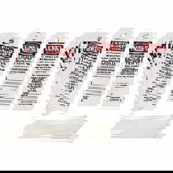 Do Not Operate Tag: Polyester, 