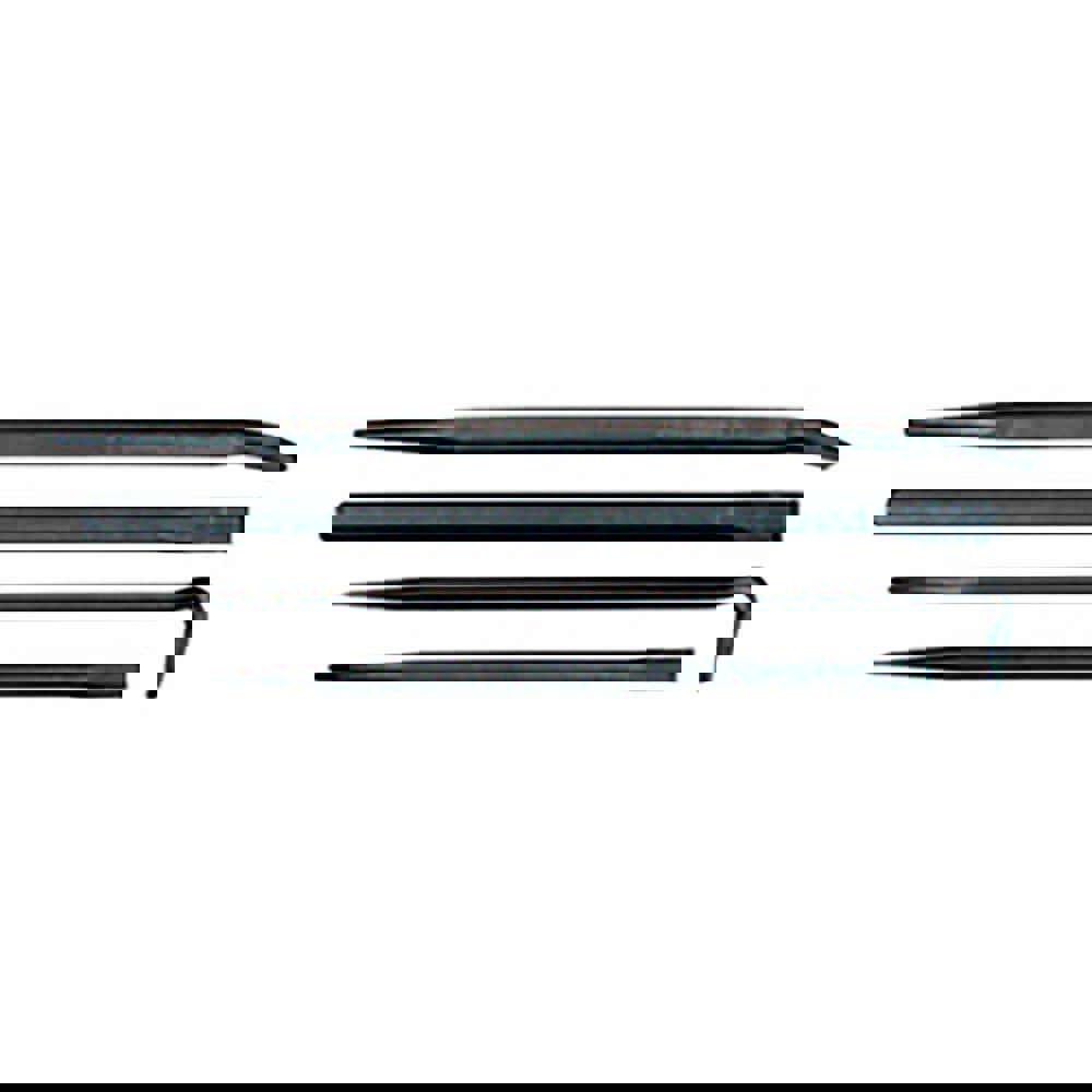 Pry Bar Sets; Type: Pry Bar Set; Number of Pieces: 4; Overall Length: 25 in; Bar Shape: Hex; Head Width: 0.88 in; Includes: 16 in Rolling Head Pry Bar; 14 in, 20 in Line-Up Pry Bar; 7/8 in x 18 in Cold Chisel; PSC Code: 5110; Overall Length (Inch): 25 in;