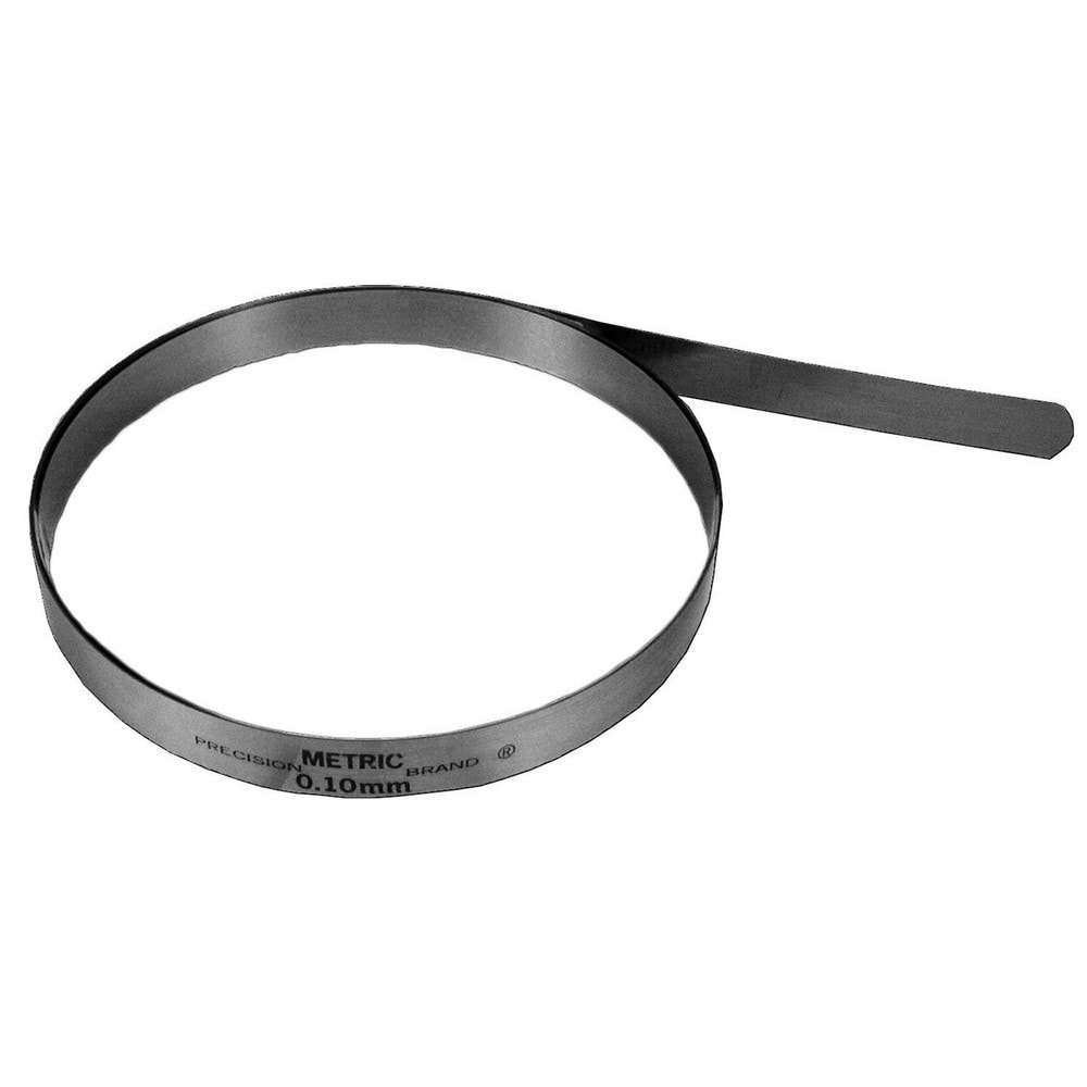 Feeler Gages; Thickness (Decimal Inch - 4 Decimals): 0.008 ; Thickness (mm): 0.203 ; Leaf Style: Flat ; Leaf Length (mm): 127 ; Fractional Leaf Length: 5 (Inch); Leaf Length (Decimal Inch): 5
