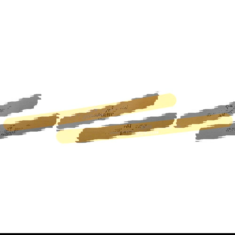 Feeler Gages; Thickness (Decimal Inch - 4 Decimals): 0.008 ; Thickness (mm): 0.203 ; Leaf Style: Flat ; Leaf Length (mm): 304.8 ; Fractional Leaf Length: 12 (Inch); Leaf Length (Decimal Inch): 12