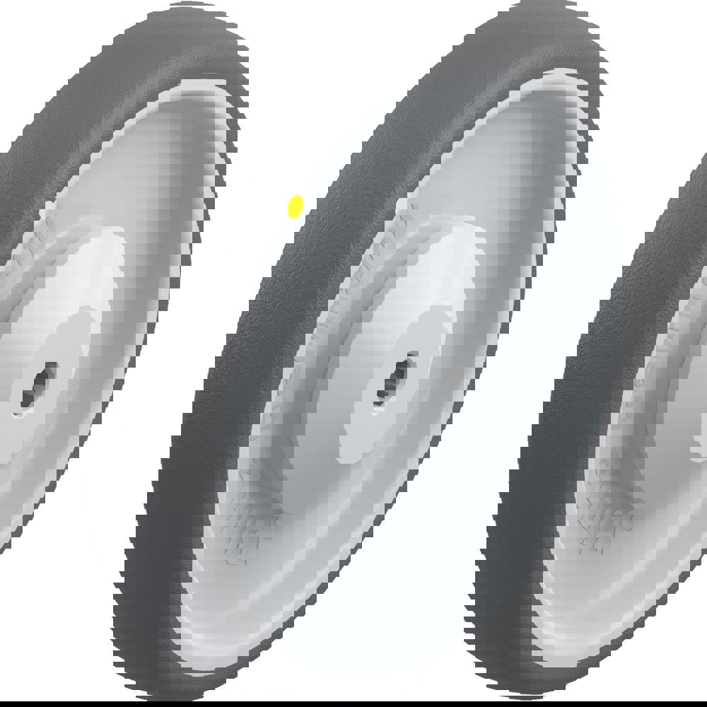 Caster Wheels; Wheel Type: Rigid; Swivel ; Wheel Diameter (Inch): 6-5/16 ; Bearing Type: Ball ; Wheel Width (Inch): 1-9/16 ; Wheel Core Material: Nylon ; Wheel Material: Polyurethane