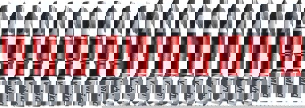 Power Screwdriver Bit: #2 Phillips, #2 Speciality Point Size, 1/4