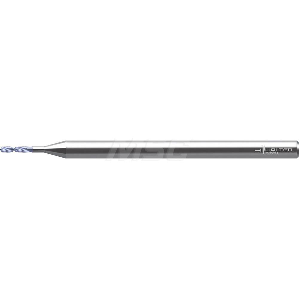 Micro Drill Bit: 0.6 mm Dia, 150 &deg; Point, Solid Carbide