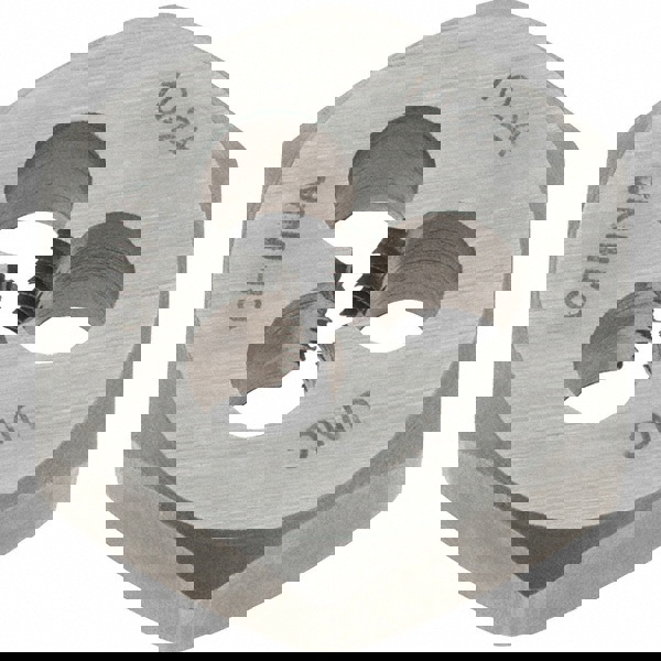 Hex Rethreading Die: #10-24 Thread, Right Hand, Carbon Steel