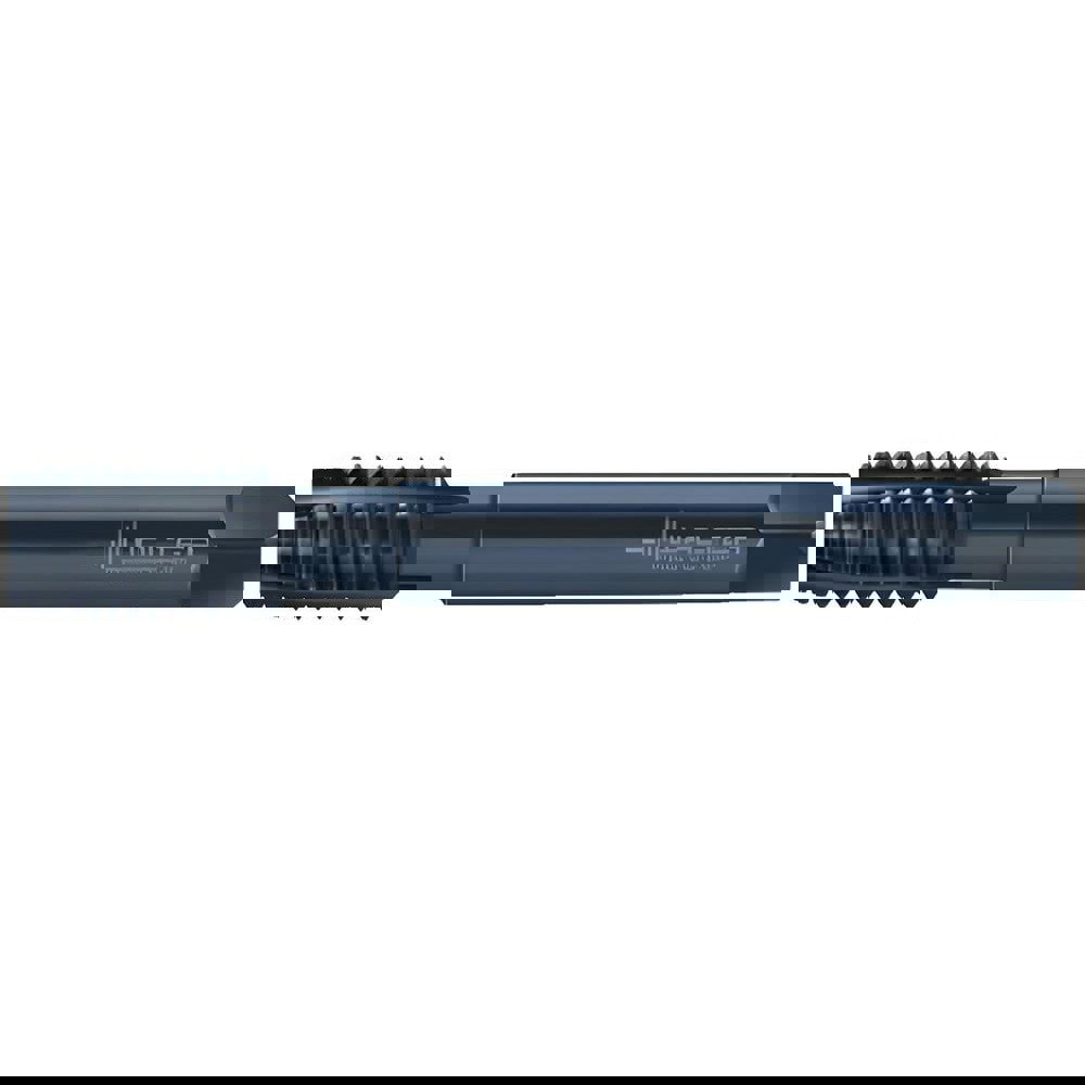 Spiral Point Tap: MF10x1.25 Metric Fine, 3 Flutes, Plug Chamfer, 6H Class of Fit, High-Speed Steel-E, Vaporisiert Coated