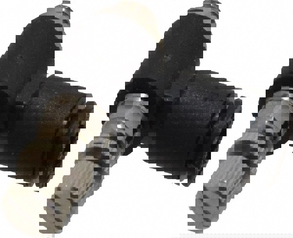 Air Flow Control Valve: Miniature Exhaust, Tube x BSPP, 4mm Tube OD, 145 Max psi