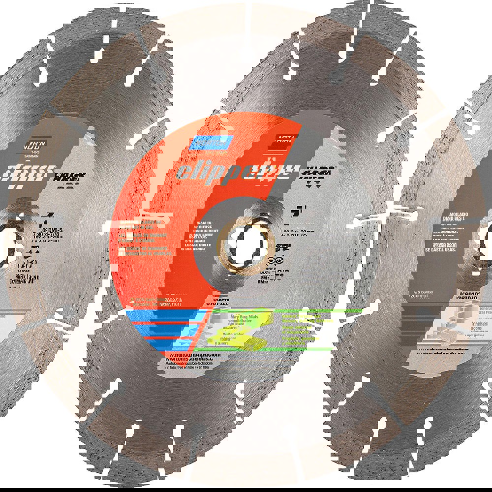 Wet & Dry Cut Saw Blade: 7