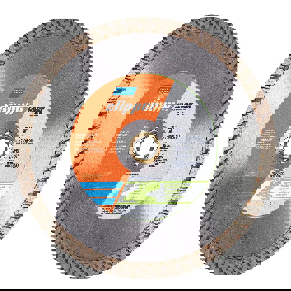 Wet & Dry Cut Saw Blade: 7