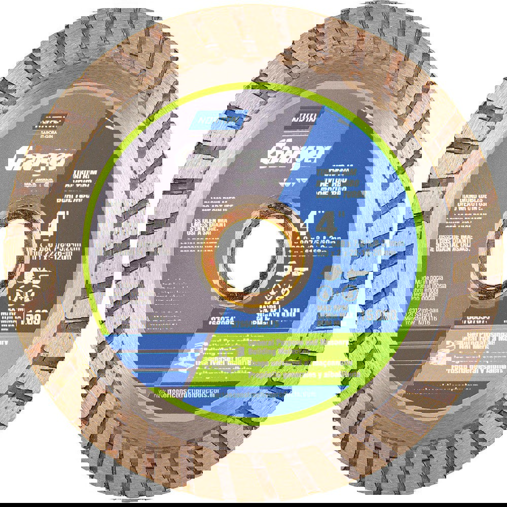 Wet & Dry Cut Saw Blade: 4