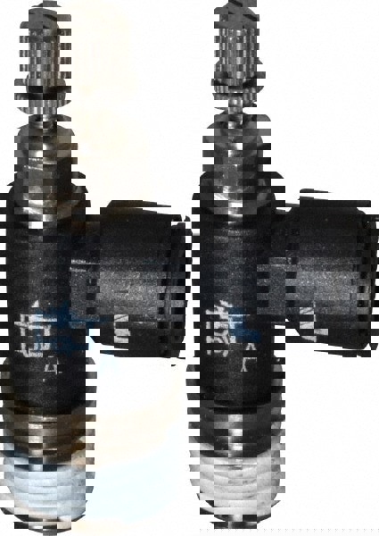 Air Flow Control Valve: Miniature Exhaust, Tube x NPT, 1/4