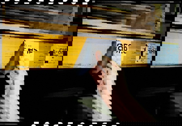 Magnetic Tape: 25', Yellow