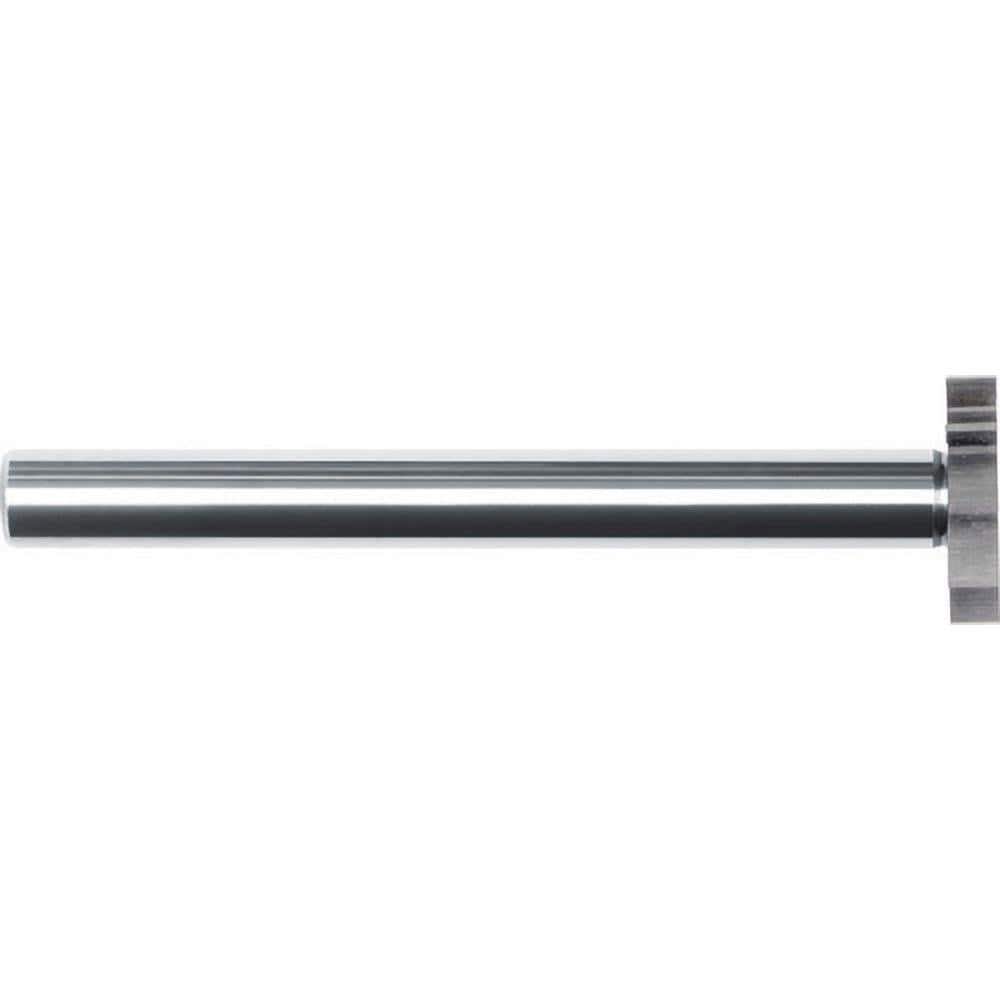 Woodruff/Keyseat Cutters; Connection Type: Shank ; Cutter Material: Solid Carbide ; Cutter Diameter (Inch): 1/2 ; Cutter Diameter (Decimal Inch): 0.5000 ; Tooth Configuration: Straight ; Cutting Width (Inch): 3/32