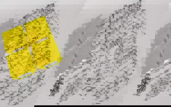 83 Piece Pegboard Hook Set, Zinc Alloy & Steel