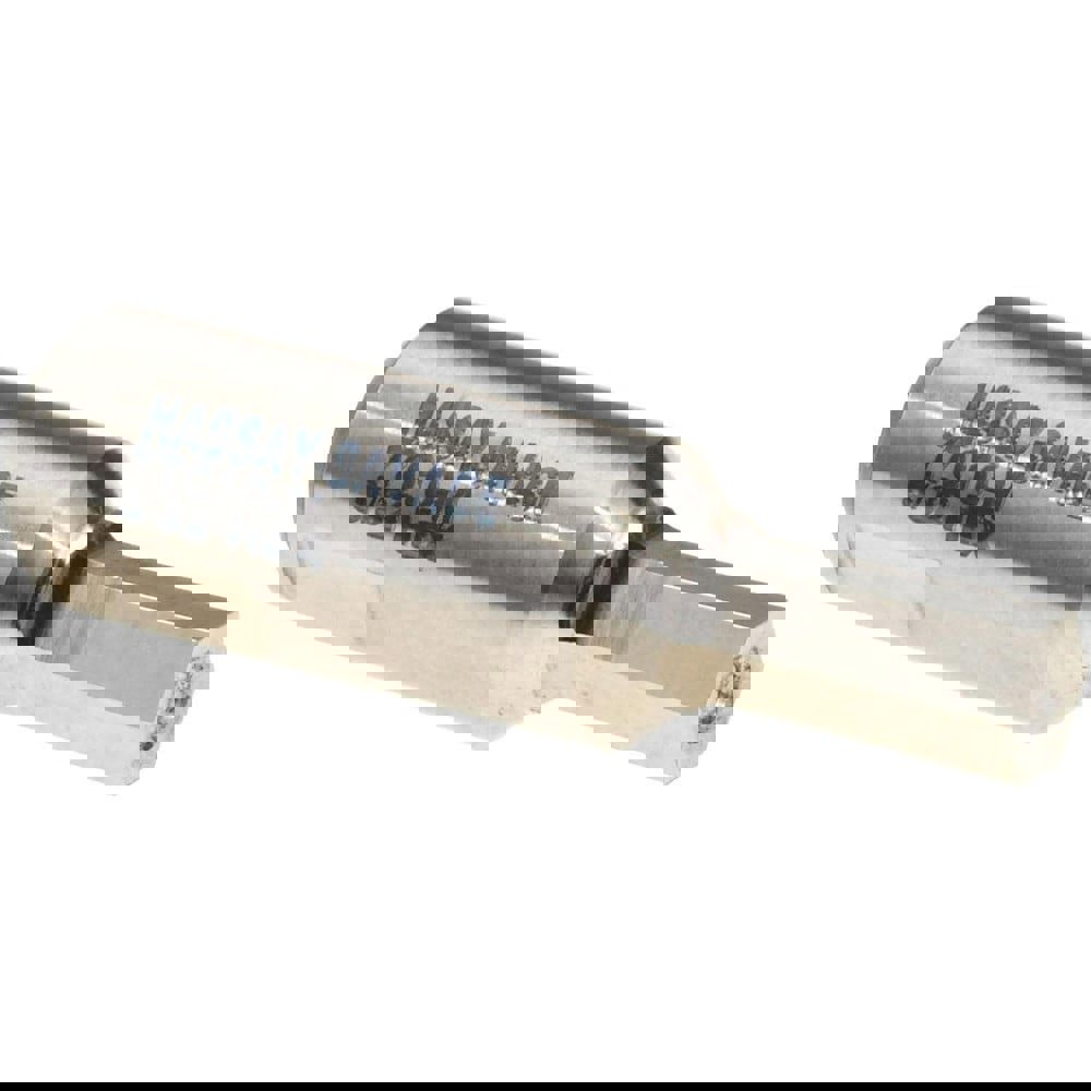 Rotary Broaches; Broaches Type: Hexagon Broaches ; Size (Inch): 5/32 ; Broach Size: 0.1563in ; Tool Material: Hardened Proprietary Alloy ; Coated: Uncoated ; Broach Body Width: 0.1585in