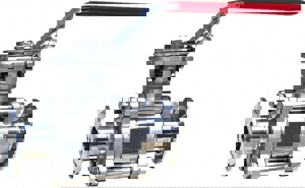 Sanitary Manual Ball Valve: 1-1/2