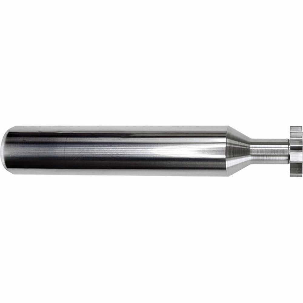 Woodruff/Keyseat Cutters; Connection Type: Shank ; Cutter Material: Solid Carbide ; Cutter Diameter (Inch): 3/8 ; Cutter Diameter (Decimal Inch): 0.3750 ; Tooth Configuration: Straight ; Cutting Width (Decimal Inch): 0.0860