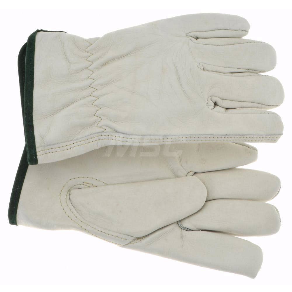 Work Gloves: PRO-SAFE Size Large, Thermal Lined, Cowhide