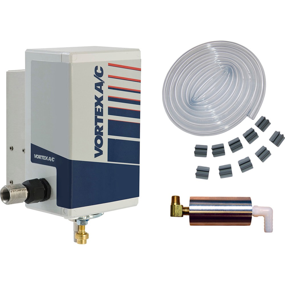Vortex Enclosure Coolers; Integrity: NEMA 4; NEMA 4X ; BTU/Hour: 2500 ; Thread Size (NPT): 3/8 ; Standard Cubic Feet Per Minute: 35.00