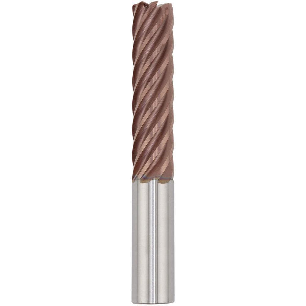 Corner Radius & Corner Chamfer End Mills; Mill Diameter (Inch): 3/4 ; Mill Diameter (Decimal Inch): 0.7500 ; Mill Diameter (mm): 19.05 ; Number Of Flutes: 7 ; Length of Cut (Inch): 3 ; Length of Cut (mm): 76.2000