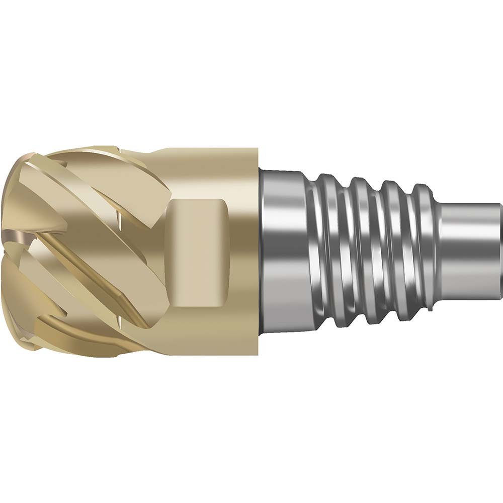 Corner Radius & Corner Chamfer End Mill Heads; Mill Diameter (Inch): 5/8 ; Number Of Flutes: 6 ; End Mill Material: Solid Carbide ; Overall Length (Decimal Inch): 1.4060 ; Mill Diameter (Decimal Inch): 0.6250 ; Corner Radius (Decimal Inch): 0.0800
