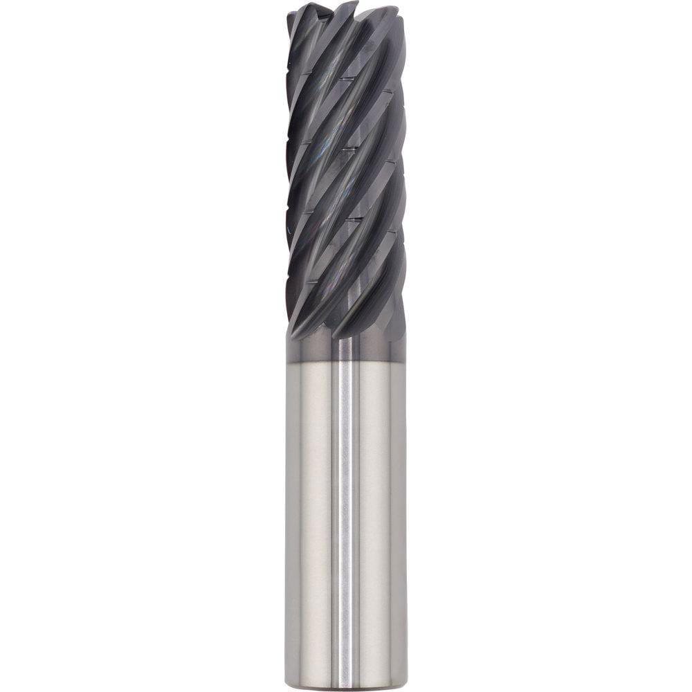 Corner Radius & Corner Chamfer End Mills; Mill Diameter (Inch): 1 ; Mill Diameter (Decimal Inch): 1.0000 ; Mill Diameter (mm): 25.40 ; Number Of Flutes: 7 ; Length of Cut (Inch): 2-1/2 ; Length of Cut (mm): 63.5000