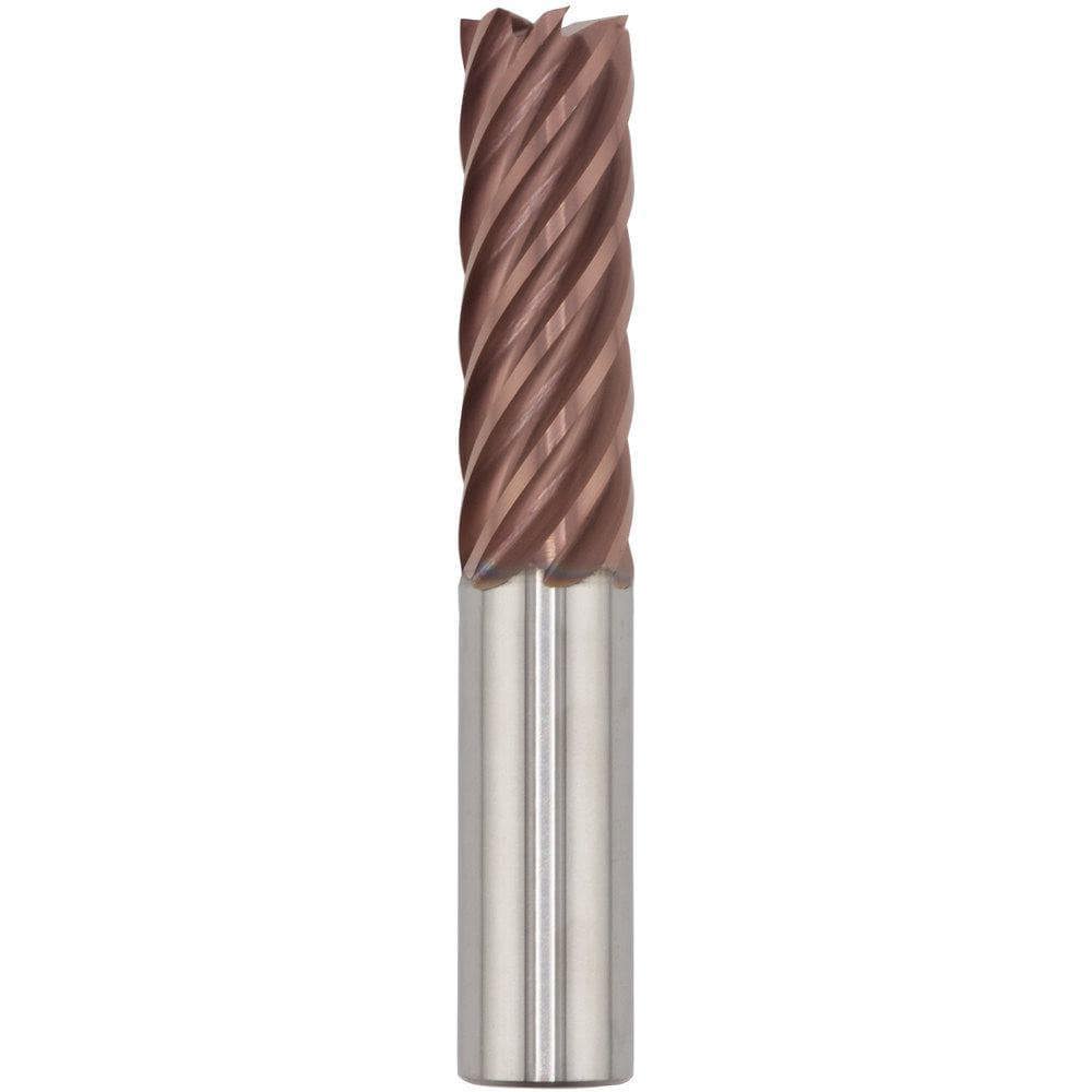 Square End Mills; Mill Diameter (mm): 25.40 ; Mill Diameter (Decimal Inch): 1.0000 ; Mill Diameter (Inch): 1 ; Number Of Flutes: 7 ; End Mill Material: Solid Carbide ; Length of Cut (Decimal Inch): 4.0000