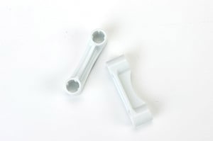SHLF & ROD END CAP 2 PC