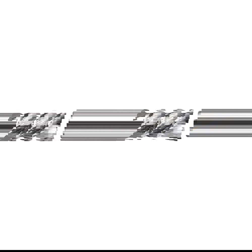 Square End Mill: 1/8'' Dia, 3/8'' LOC, 1/8'' Shank Dia, 1-1/2'' OAL, 2 Flutes, Solid Carbide