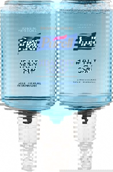 PURELL Brand HEALTHY SOAP 0.5% BAK Antimicrobial Foam, Lightly Fragranced, 1200 mL Refill for PURELL ES8 Automatic Soap Dispenser, 2/Case
