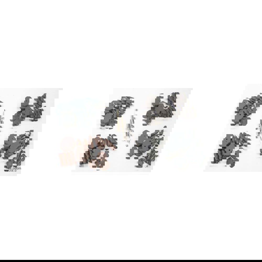 76 Piece Rubber Abrasive Point Set